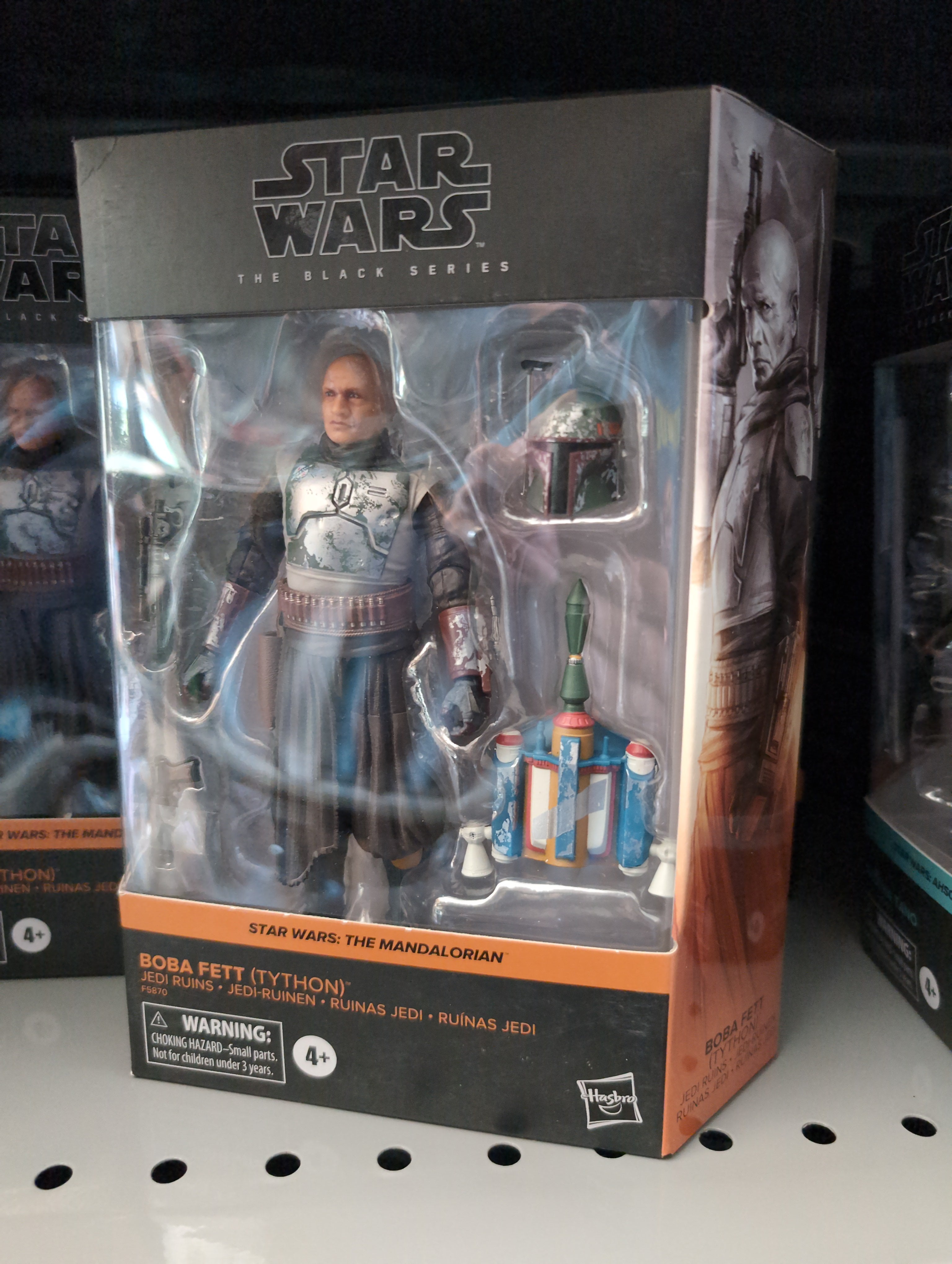 Hasbro Star Wars Black Series Boba Fett Tython armor collectible action figure in package