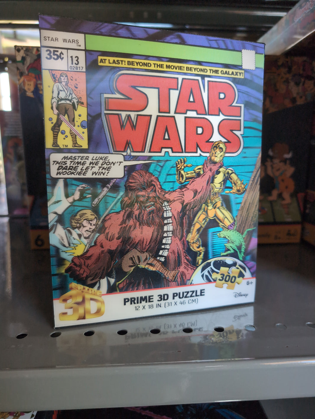 Star Wars 3D Lenticular Effect Puzzle 13 Dragon Lords Prime 3d 300 Pieces with classic comic cover art by Prime 3d