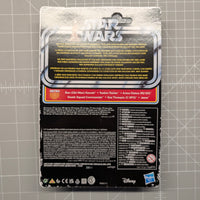 R2-D2 Star Wars Retro Collection Action Figure in case ANH by Kenner back packaging