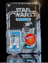 R2-D2 Star Wars Retro Collection Action Figure in case ANH by Kenner, 3.75-inch scale vintage collectible toy