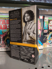 Hasbro Star Wars Black Series WIM at Attin Skeleton Crew 1:12 scale figure packaging side view