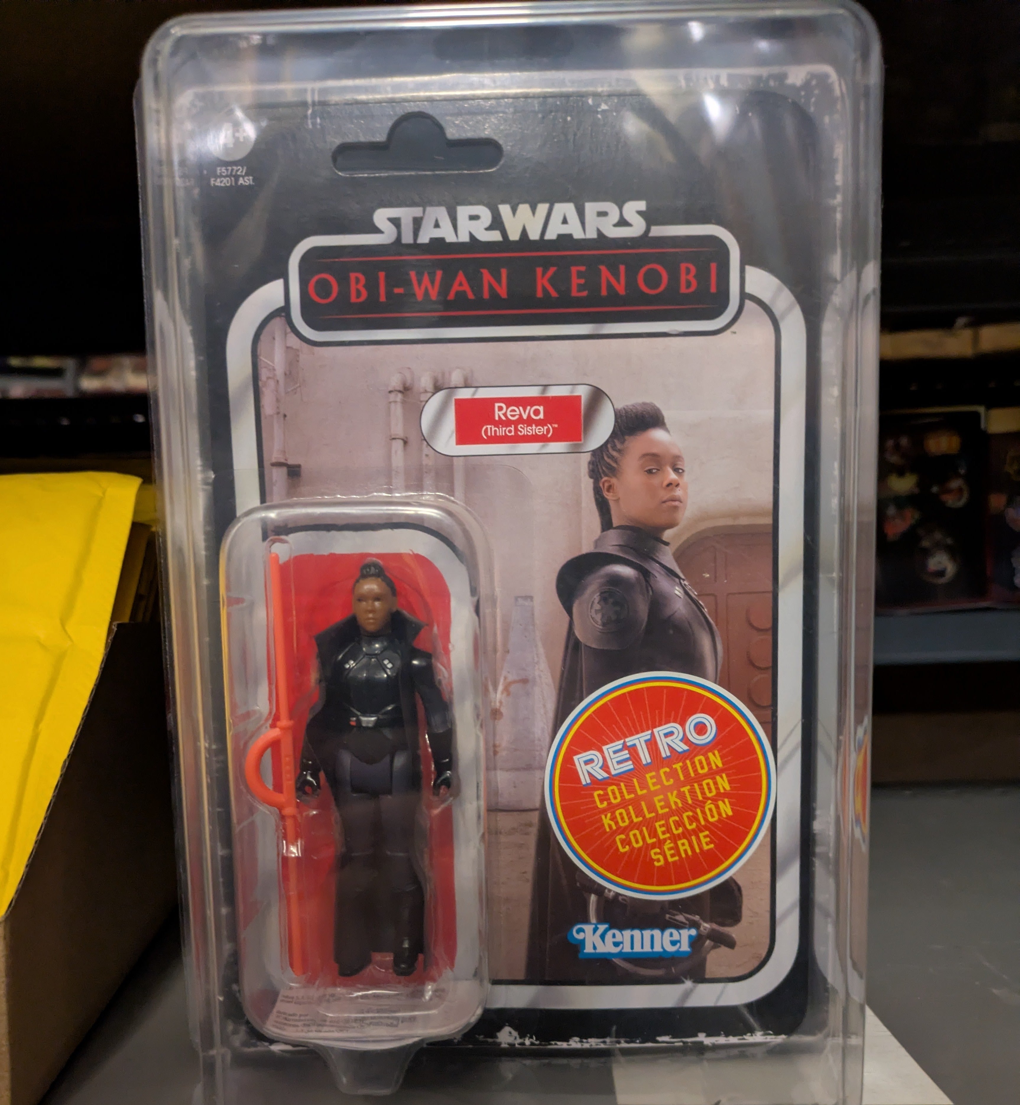 Reva Star Wars Retro Collection Action Figure in case Obi-Wan by Kenner, new in box 3.75-inch scale collectible toy