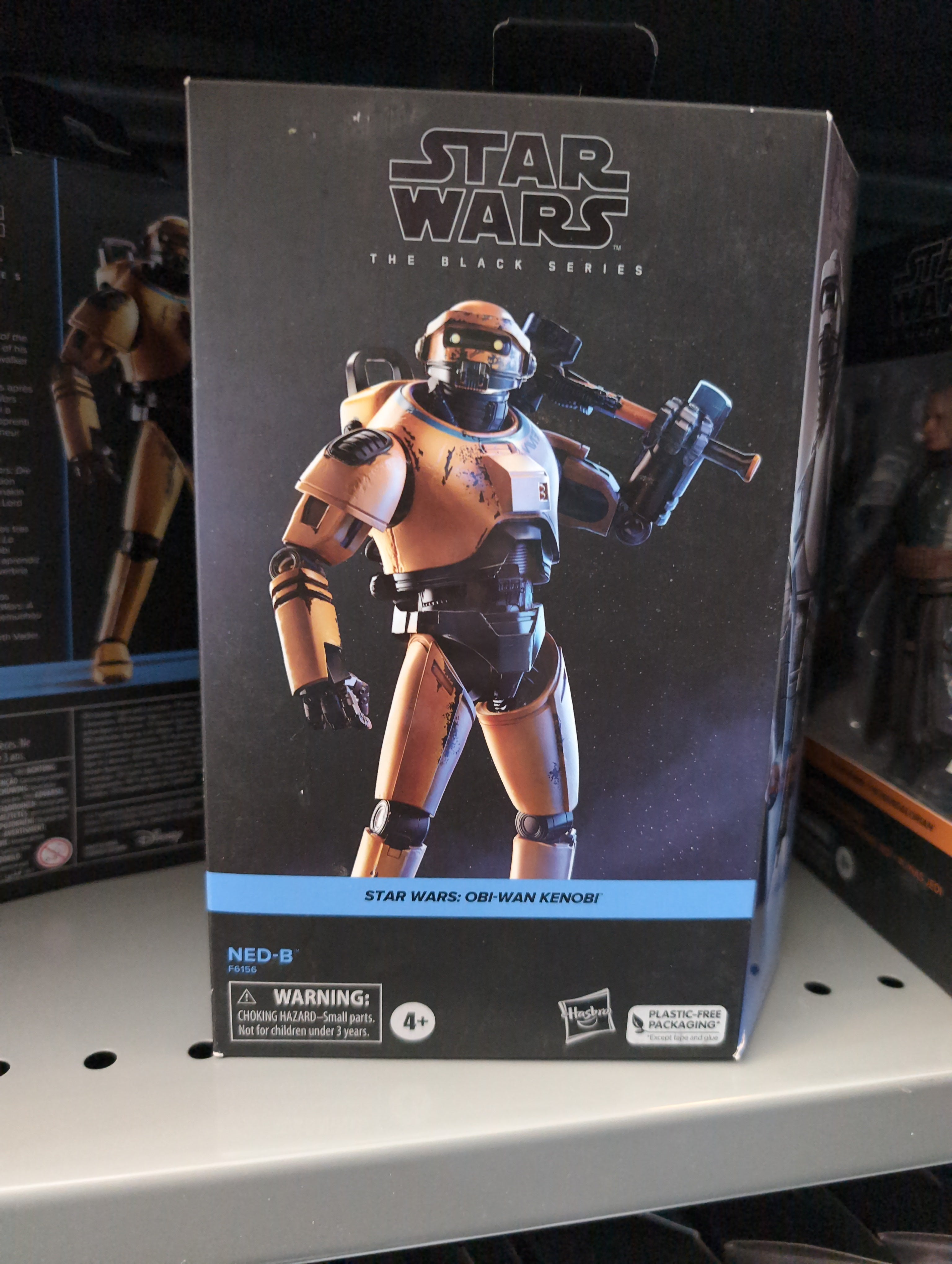 Hasbro Star Wars Black Series NED-B Obi-Wan Kenobi 1:12 scale action figure with hammer accessory