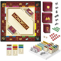 Monopoly Signature Collection Premium Edition New Board Game by Hasbro with classic tokens and detailed game pieces laid out on display