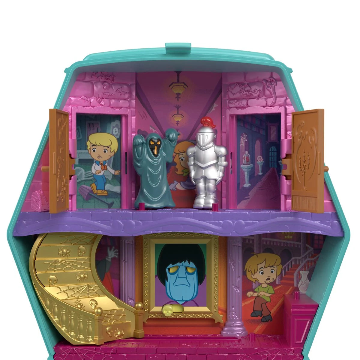 Scooby-Doo 9.84" Mattel Mini-Figure Playset Polly Pocket Compact