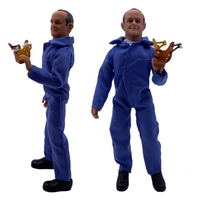 Mego Silence of the Lambs Hannibal Lecter 8" Action Figure Retro Style - New holding mask with fabric jumpsuit