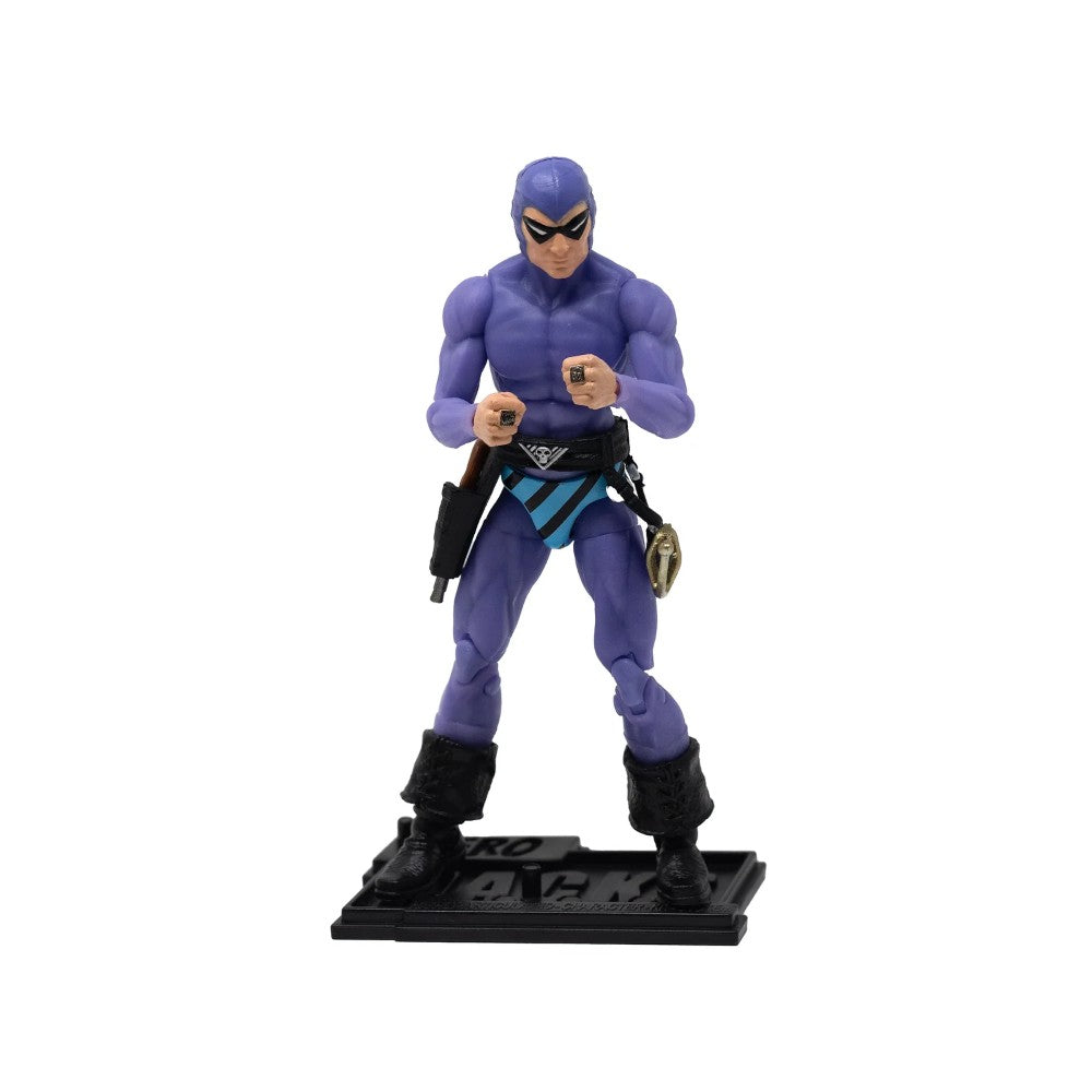 The Phantom Hero H.A.C.K.S. 11th Phantom Series Action Figure - Light Purple Suit Edition new in box by Boss Fight Studio Llc