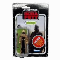 Tusken Warrior Star Wars Retro Collection Action Figure in case BOBF by Kenner in retro card packaging
