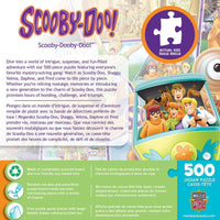 Scooby-Doo! Collage 500 Piece Jigsaw Puzzle by Master Pieces with classic characters and mystery-solving adventure scenes